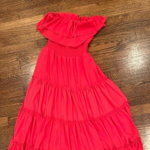 Bloomigdales dress red